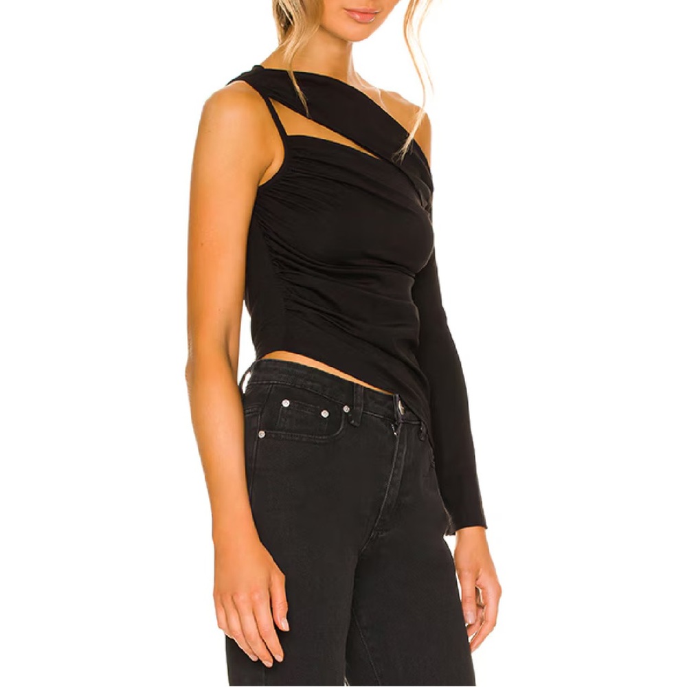 Revolve Superdown Pixie Asymmetrical Top, Nwot Si… - image 2